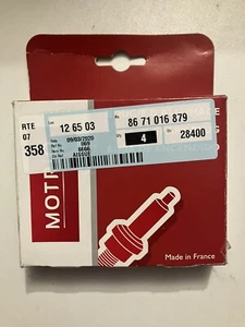 MOTRIO GROUPE 8671016879 X4 SPARK PLUGS FOR RENAULT DACIA - Picture 1 of 2