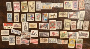 Czechoslovakia Lot of 100 Different Large Stamps - Used - Picture 1 of 2