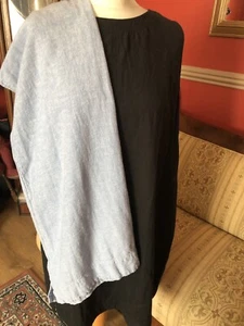 2 X M&S Collection Linen Blend Shift Dresses Casual Holiday 18 Pit2pit 23in VGC - Picture 1 of 11
