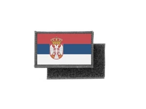 Flag patch printed badge country serbia - Picture 1 of 1