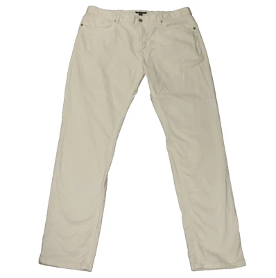 Pantalones de mezclilla Alfani de pierna recta tiro medio *Marcas claras* blancos 36x32 (36"x31,5") Foto 1 de 4