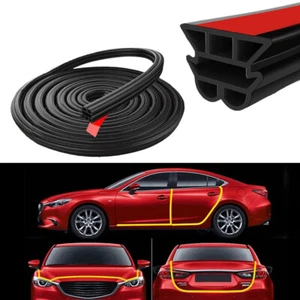 5M Car Door Rubber Seal Strip Protector 2Layer Sealing Strips Sealant Accessorie - Picture 1 of 11