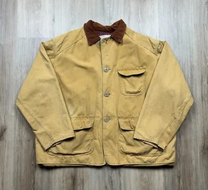 Chief Pontiac Brand Men’s Duck Brown Vintage Canvas Hunting Jacket XL - Picture 1 of 7