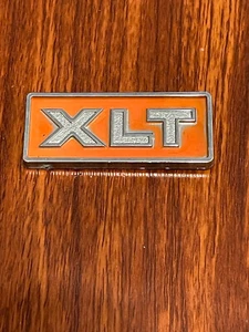 1967 Ford XLT Pickup Emblem Part #D7TB-10023A48-AWA - Picture 1 of 4