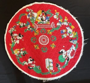 Falda vintage de árbol de Navidad Disney Mickey - Imagen 1 de 2