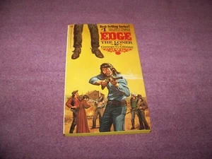 Edge #1 The Loner by George G. Gilman 1981 Vintage Western Paperback - Picture 1 of 12