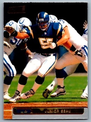 2001 Stadium Club Junior Seau #59  Football  San Diego Chargers - Image 1 of 2