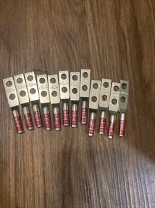 IZZY Two Hole Lug Red i82-14 (LOT OF 12) - Picture 1 of 2