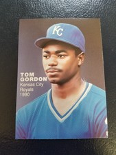 Tom Gordon Kansas City Royals 1990 Action Superstars Blue Sox Promo #12 NM
