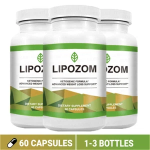1-3X Lipozom Ketogenic Formula 60 Capsules Supply Food Supplement H T ✨a - Picture 1 of 16