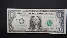 $1Dollar Date Note  16th June 1960  Fancy S# G16601960B  VGC