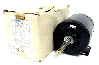 NEW A.O. SMITH 312P243 AC MOTOR 1/2 HP 3450 RPM 1.5A 4 1/4" SHAFT TK3177C83G01-A - Image 1 of 4