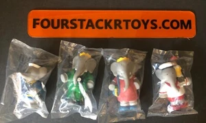 Babar’s World Tour Finger Puppets Arby’s 1990 De Brunhoff - Imagen 1 de 2