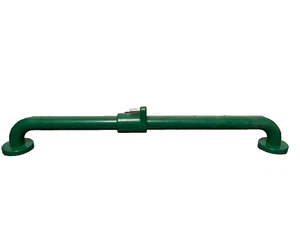 Authentic 1980s HEWI Vibrant Green Towel Rail Rack, German Post-Modern Design - Picture 1 of 13