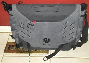 RUGER carrying carry shoulder bag backpack grey gray with handle - Picture 1 of 4