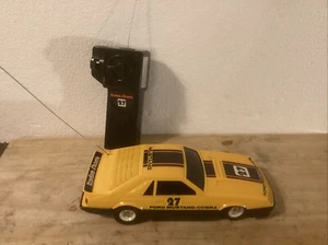 Vintage Tandy/Radio Shack # 27 Ford Mustang Cobra (Tested/Working) With Remote - Picture 1 of 7