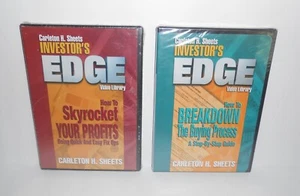Carleton H. Sheets INVESTOR’S EDGE Video Library DVDs - Picture 1 of 3