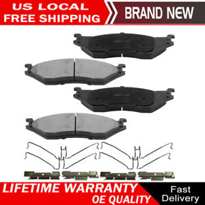 4PCS Rear or Front Brake Pads For 2005-2012 F550 F450 Super Duty 2006-2007 LCF