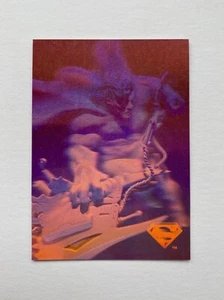 1996 SUPERMAN HOLO SERIES - RED HOLOGRAM The Solution #41 - Bild 1 von 4