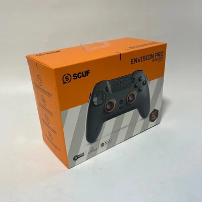 SCUF - ENVISION PRO Wireless Gaming Controller for PC - Steel Gray=NEW - Image 1 of 2