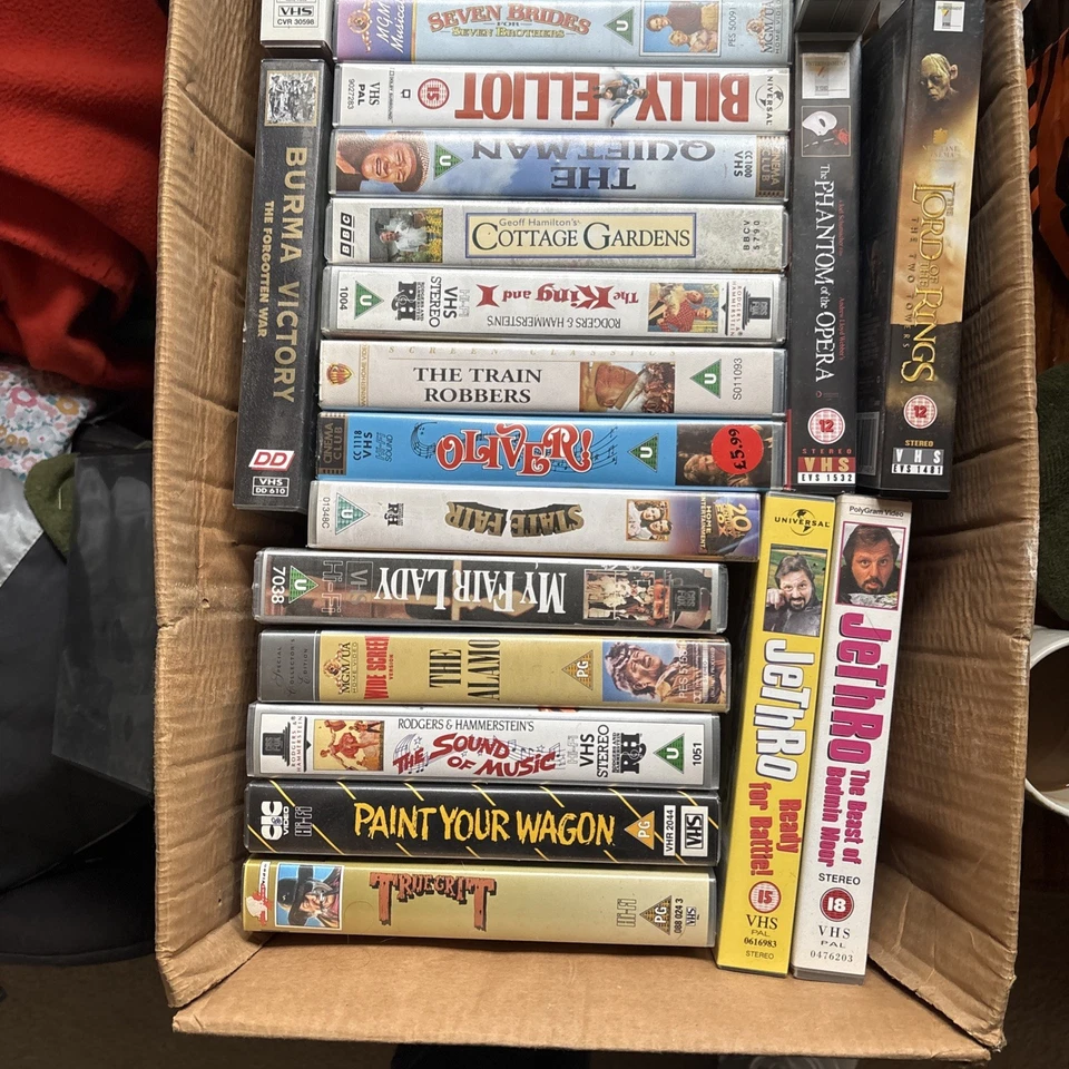 Bundle of 27  Mixed Assorted VHS Video Tapes - Image 1 of 2