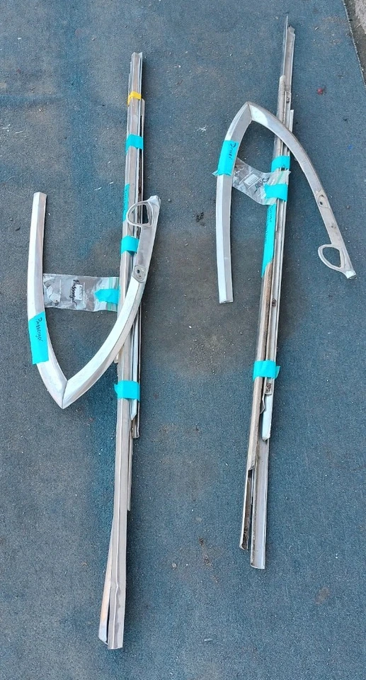 1958 Edsel Bermuda Station Wagon Complete Side Trim Left and Right Side Set - Image 1 of 4