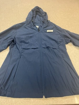 Magellan Fish Gear Jacket Medium Mens Relaxed Fit Blue - Image 1 of 4