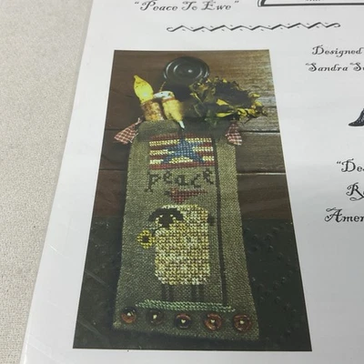 Homespun Elegance PEACE TO EWE Country Spirits Collection Chart - Image 1 of 3