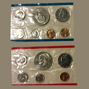 1974 US Uncirculated coin set. D & P Mint. 13 Coins Total - Free Shipping - Picture 1 of 1