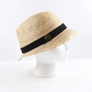 Jula Straw Women's Made in Mexico Austin Texas Summer Beach Hat - Picture 1 of 10