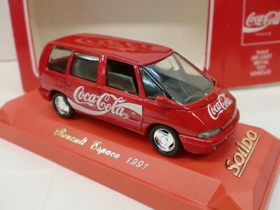 SOLIDO 1/43 - RENAULT ESPACE 1991 COCA COLA  - Immagine 1 di 2