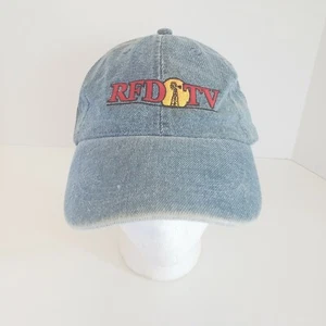 Farm Agriculture Hat Cap Blue Denim Sunset Farm Windmill RFD TV Omaha Nebraska - Picture 1 of 6