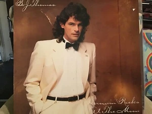 B. J. THOMAS  * THROWIN ROCKS AT THE MOON  LP* PROMO*  1985 * COLUMBIA 40157 - Picture 1 of 6