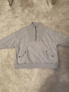 Aerie Quarter Zip Women’s Sweatshirt Top Size M - Bild 1 von 6