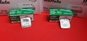 muRata ehemal Sony Batterie Knopfzellen Uhren V364 V377 364 377 SR626SW SR621SW