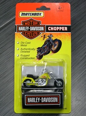 MATCHBOX HARLEY-DAVIDSON HD Motorcycle CHOPPER Brand NEW & SEALED - Image 1 of 3