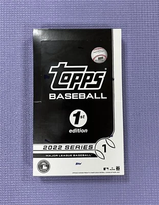 2022 Topps Series 1 1st Edition SEALED Hobby Box - IN HAND! - Image 1 of 3