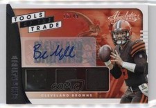 2019 Absolute Tools of the Trade Triple Patch 16/49 Baker Mayfield #TTT-BM Auto