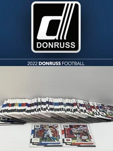 2022 Panini Donruss Football - you choose single base cards 1 - 300 - Picture 1 of 205