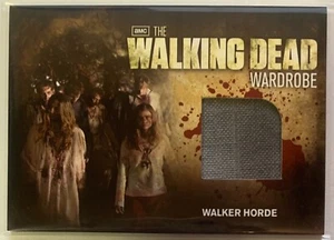 THE WALKING DEAD Season 2 WALKER HORDE WARDROBE M31 Card - Picture 1 of 2