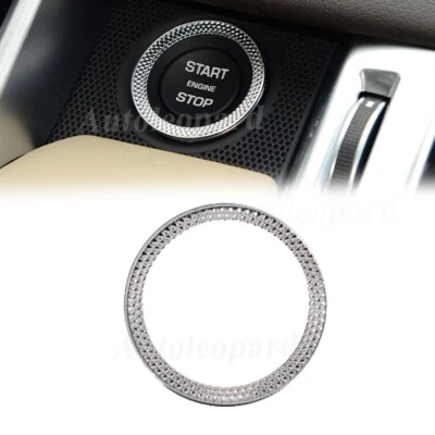 Cubierta de interruptor de botón de parada de encendido para Land Rover Range Rover 2013-19 decoración Foto 1 de 4