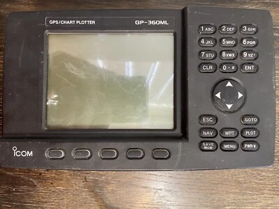 icom GP-360-ML Navigation GPS Receiver Marine Water UNTESTED MAY NOT WORK - Image 1 of 4