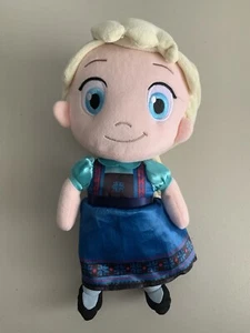 Disney Store Elsa Toddler Soft Doll Plush 12” Disney Princess Toy Frozen - Picture 1 of 8