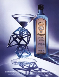 1999 Bombay Sapphire: Ginny Ruffner Vintage Print Ad - Picture 1 of 1