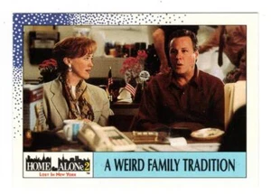 1992 Topps Home Alone2 (Movie) Base Card #21 "A Weird Family Tradition" - Picture 1 of 1