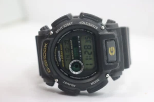 CASIO G-Shock BLACK/GOLD Illuminator Men's Watch - DW9052 New Batt - Picture 1 of 6