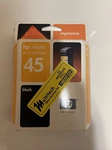 ONE Genuine HP 45 51645A Black Ink Cartridge - Photo 1/6
