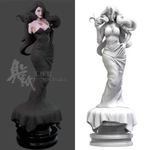Fullmetal Alchemist Lust 3D Unpainted Figure Blank Kit Model GK New Toy In Stock - Picture 1 of 5