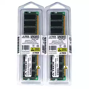 2GB KIT 2 x 1GB HP Compaq Pavilion A772x A775c A775cb A785c PC3200 Ram Memory - Picture 1 of 1