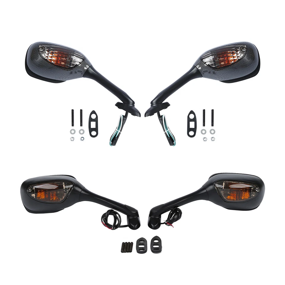 Espejos retrovisores aptos para Suzuki GSXR600 GSXR750 2006-2025 GSXR1000 2005-2016 Foto 1 de 4
